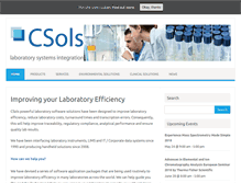 Tablet Screenshot of csols.com